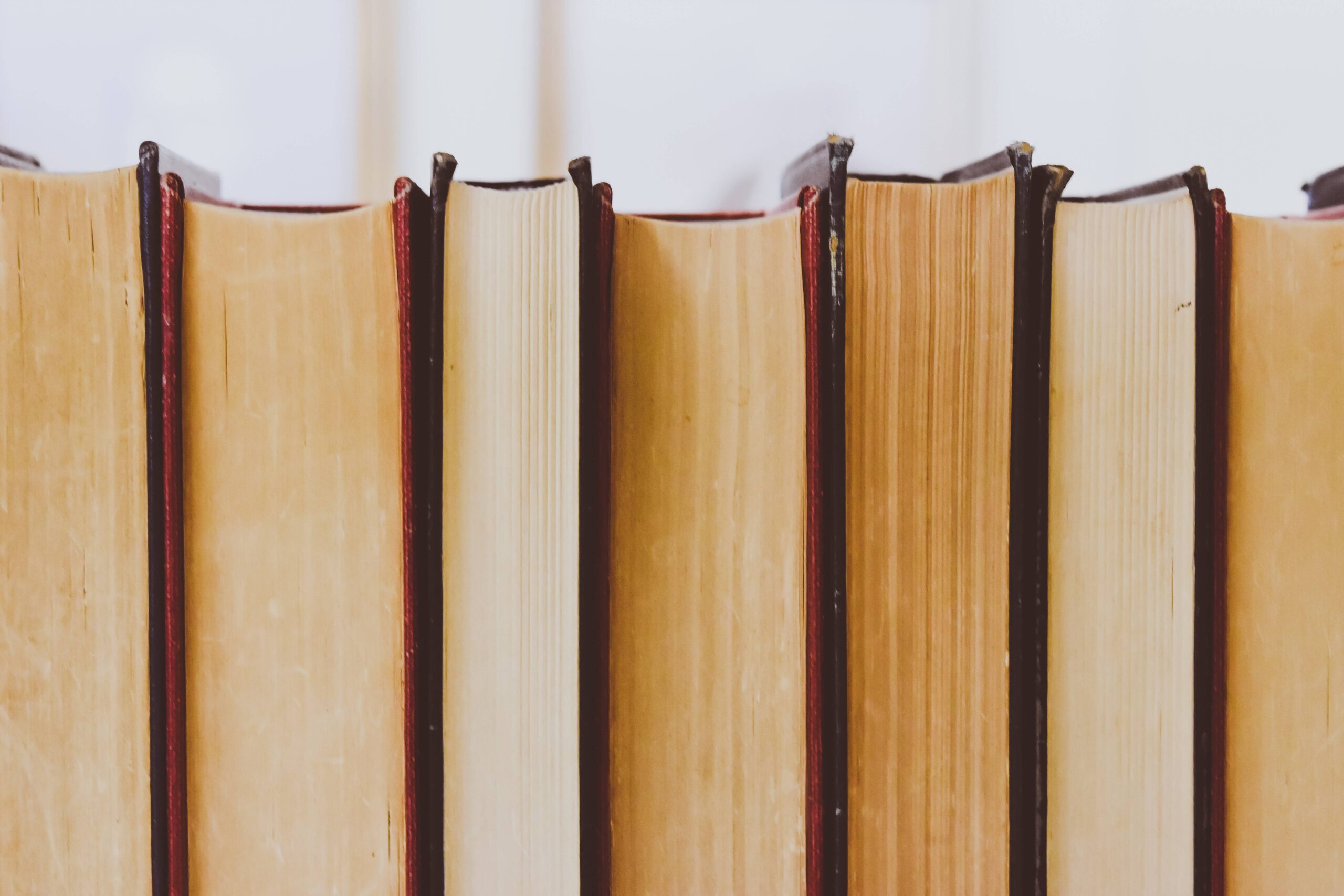 books on a shelf
